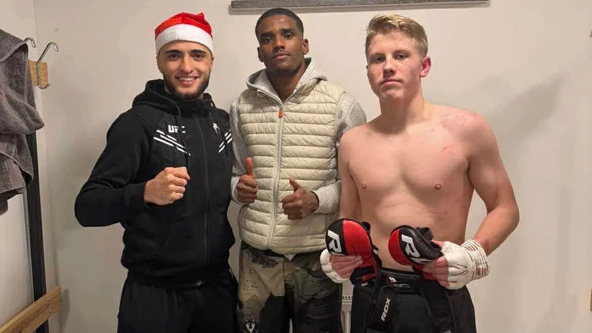 MMA Klass B-debut för Amir, Kaan och Anton!